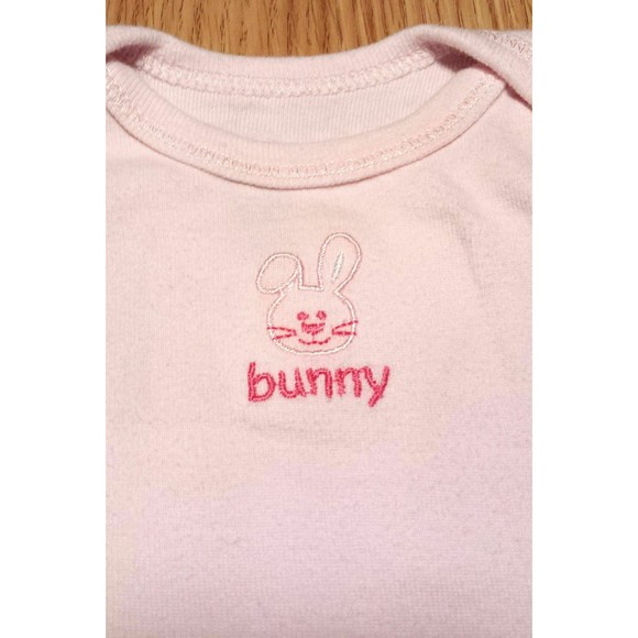 Girl's Size 6-9 M Months 3 Pc Blue Faded Glory Denim Jacket, Pink Pants & Top - Picture 7 of 8